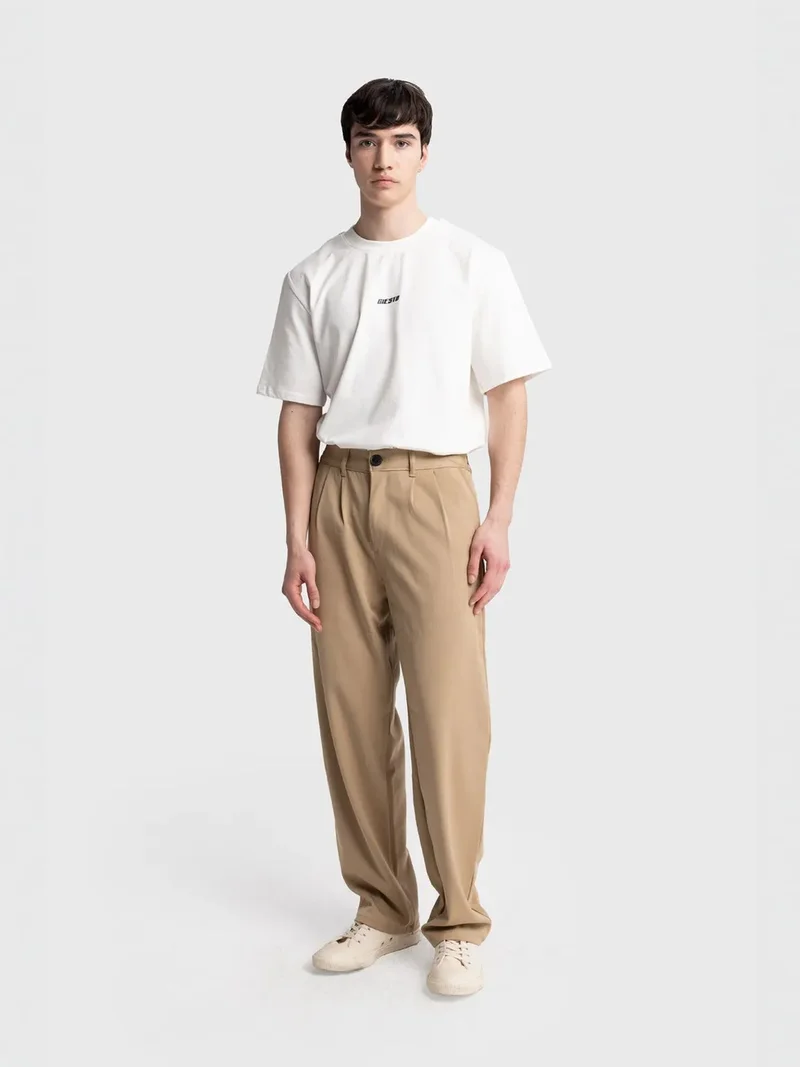 جيستو بنطلون جيستو مستقيم مطوي